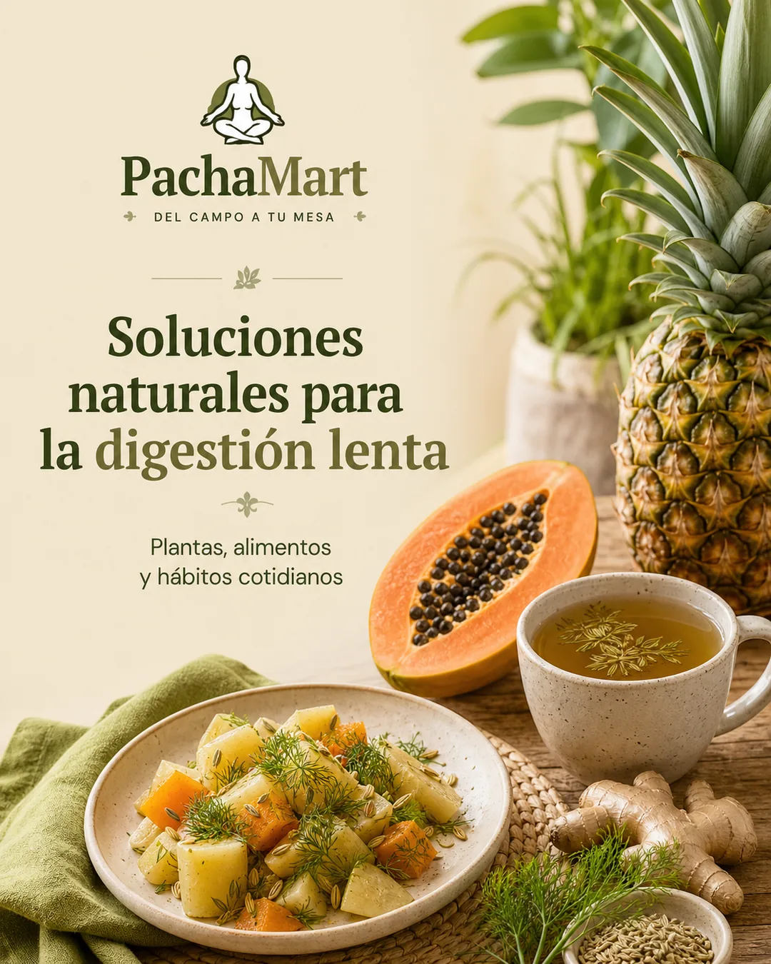 Digestión Lenta: Soluciones Naturales para un Sistema Digestivo Saludable