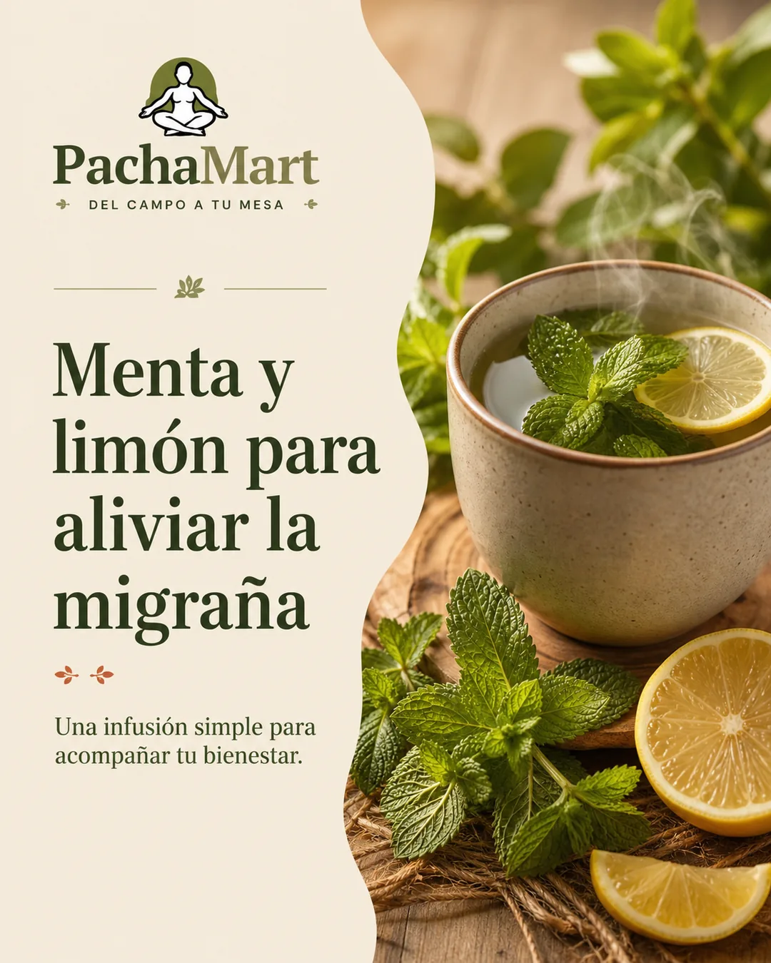 Menta y Limón: El Remedio Natural para Migrañas